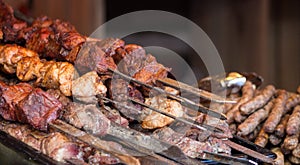 Meat barbecue