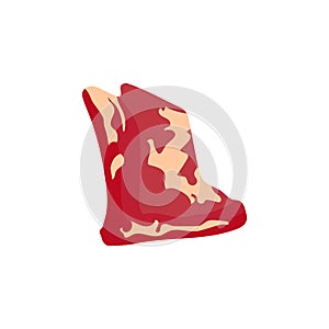Meat, beef cut, beef foreshank color icon. Element of beef meat parts illustration. Premium quality graphic design icon. Signs and