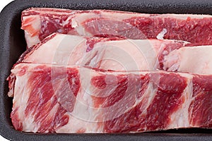 Meat with bones for dogs