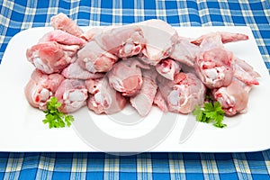 Meat of chicken photo