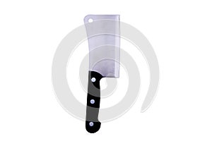 Meat cleaver with clipping path