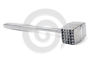 Meat hammer isolated.