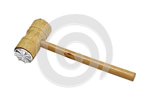 Meat hammer isolated on white