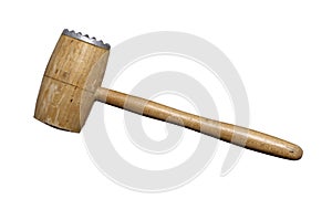 Meat hammer tool kitchen cooking cuisine wooden