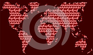 Meat Industry World Red
