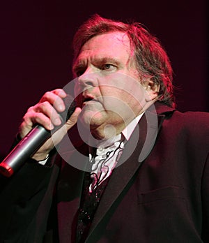 Meat Loaf performs in concert