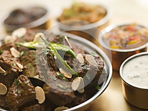 Meat Madras Restaurant Style and Chutneys photo