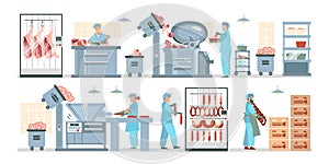 Meat Processing Plant Composition