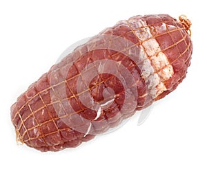 Meat roll isolated