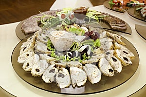 Meat Rolls and Sauce