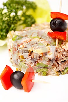 Meat salad