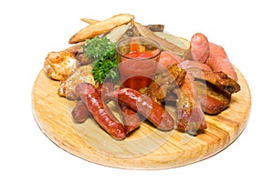 Meat and sausage assortment