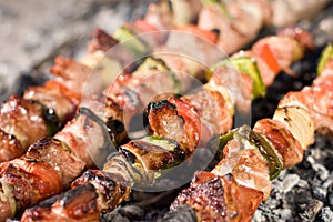 Meat skewers