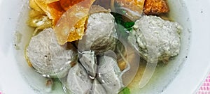 Meatballs are one of the delicious Indonesian specialties