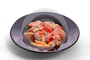 Meatballs and Pasta photo