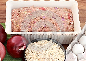 Meatloaf Ready for the Oven