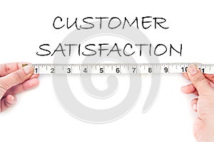 Meausuring customer satisfaction