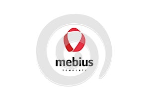 Mebius simple logo design solution