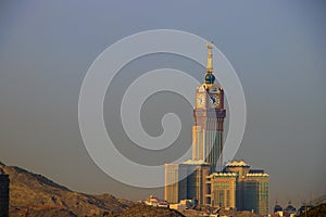 Mecca Clock Tower. Skyline with Abraj Al Bait. Saudi Arabia photo