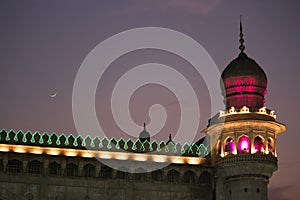 Mecca Masjid Mosque beside charminar, Hyderabad