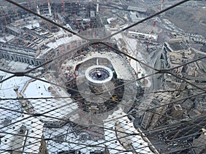 Mecca under contruction