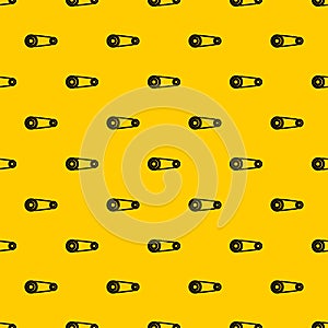 Mechanic belt pattern vector