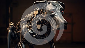 Mechanic Dog: A Futuristic Sculpture Of Ferdinand Knab photo