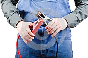 Mechanic and jumper cables