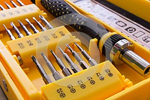 Mechanical bit tool set