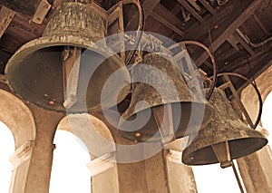 Mechanical church bells photo