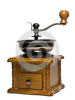 Mechanical coffee grinder