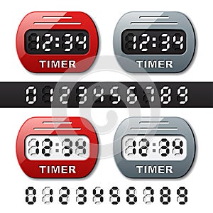 Mechanical counter - countdown timer