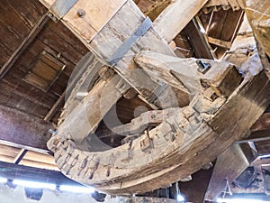 Mechanical details of historic Canary windmills.