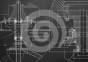 Mechanical engineering. Technical illustration