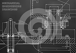 Mechanical engineering. Technical illustration