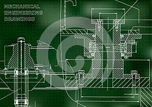 Mechanical engineering. Technical illustration