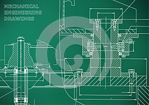 Mechanical engineering. Technical illustration