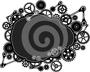 Mechanical Gear Banner