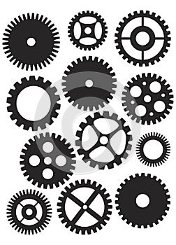 Mechanical Gears Illustration