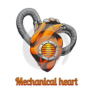 Mechanical Heart Without a Background