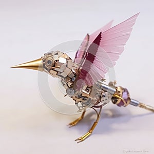 a mechanical hummingbird