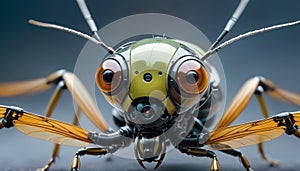 Mechanical Insect Close-Up photo