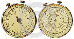 Mechanical measuriment - two sides