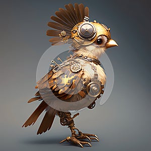 Mechanical Menagerie Steampunk Animals Chicken