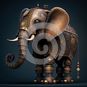 Mechanical Menagerie Steampunk Animals Elephant