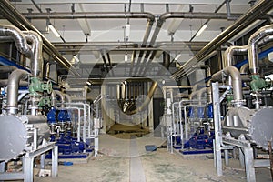 Mechanical pump installation