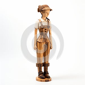 Mechanical Realism: Lively Tableaus Of A Genderless Wooden Statue