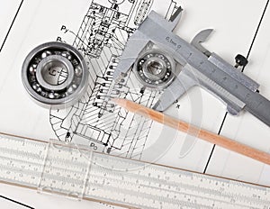 mechanical scheme and  bearing