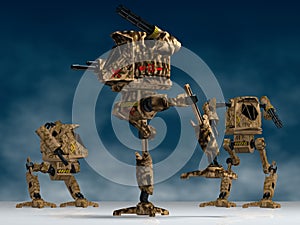 Mechanical warriors