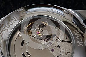 Mechanical watch details